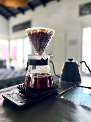 V60 at Abstrakto - Café de Especialidad in Punta Del Este