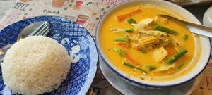 good portion size. spicy & delicious! at Banana Bar in Rayong