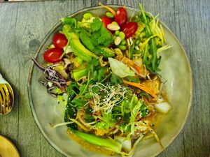  at Udonge Vegan Cuisine in Potsdam