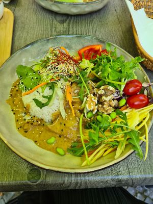  at Udonge Vegan Cuisine in Potsdam