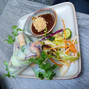  at Udonge Vegan Cuisine in Potsdam