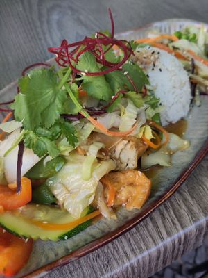  at Udonge Vegan Cuisine in Potsdam