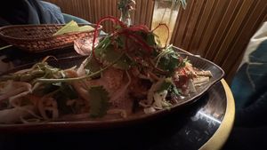 Verschiedene Pilze und Gemüse  at Udonge Vegan Cuisine in Potsdam