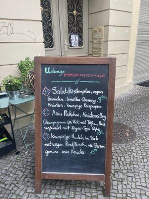   at Udonge Vegan Cuisine in Potsdam