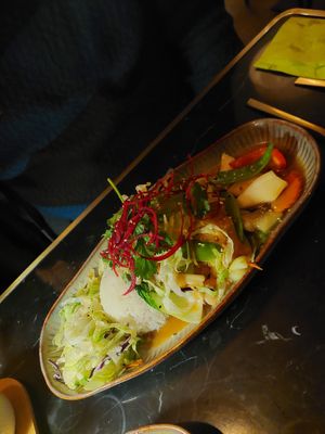 Tofu Hoisinsoße at Udonge Vegan Cuisine in Potsdam