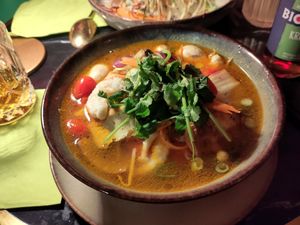 Sup mien at Udonge Vegan Cuisine in Potsdam