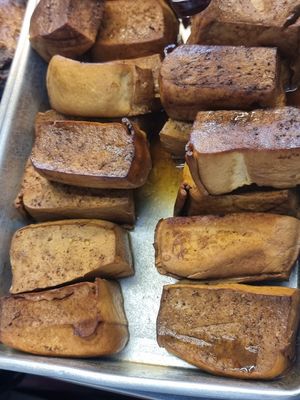 Vegetarian Dishes-Braised Tofu at Song Zhu Vegetarian - 松竹素食 in East Singapore