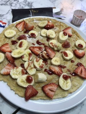 Pancake €13.50  at Pancake Company in Amsterdam