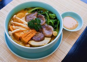 Vouy noodles  at Tiem Chay Vo Uy in Da Lat