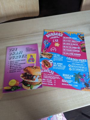 Menus at Junk Soul Smothered Bar & Grill in Beverley