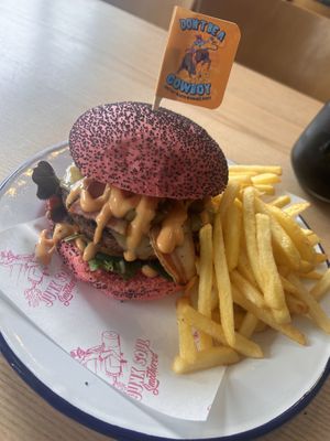 Bacon cheese burger   at Junk Soul Smothered Bar & Grill in Beverley