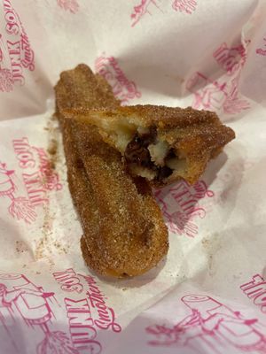 Churros at Junk Soul Smothered Bar & Grill in Beverley