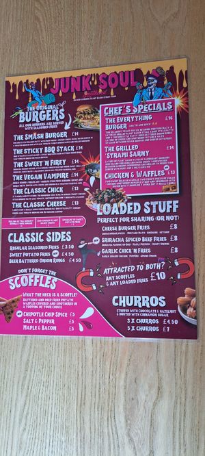  at Junk Soul Smothered Bar & Grill in Beverley