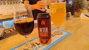 Simply delicious beers! And able to sample the draft ones to check at Junk Soul Smothered Bar & Grill in Beverley