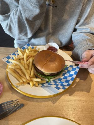 Classic cheeseburger   at Junk Soul Smothered Bar & Grill in Beverley