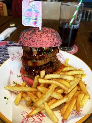 Burger  at Junk Soul Smothered Bar & Grill in Beverley