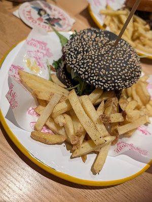 Vegan Van Helsing burger at Junk Soul Smothered Bar & Grill in Beverley