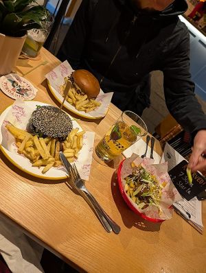 Vegan dishes at Junk at Junk Soul Smothered Bar & Grill in Beverley