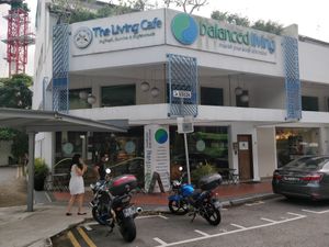 Street View at The Living Cafe in Central Singapore