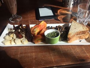 Big breakfast with Tofu instead of Egg at The Living Cafe in Central Singapore