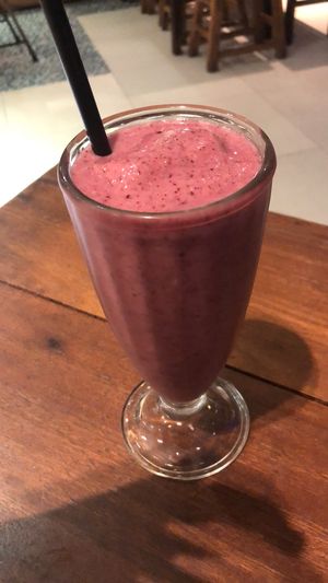 The hulk juice  at The Living Cafe in Central Singapore