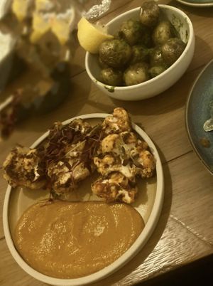 Kounoupidi & Patatoules (Gf, Ve)   at The Olive Tree  in Berkhamsted