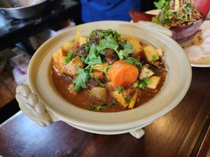 Cooking class curry at ChuSu Kitchen in Lao Cai