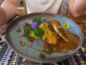 Steak vegan at ChuSu Kitchen in Lao Cai