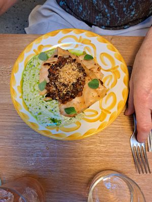 Mushroom lasagna at V'italian in Copenhagen