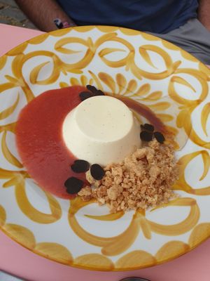 Panacotta at V'italian in Copenhagen