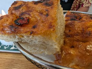 Focaccia at V'italian in Copenhagen