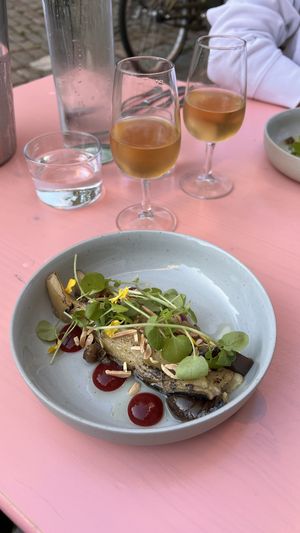 Eggplantt  at V'italian in Copenhagen