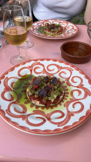 Tartare di pomodori  at V'italian in Copenhagen