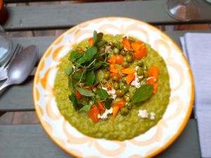 Risotto at V'italian in Copenhagen