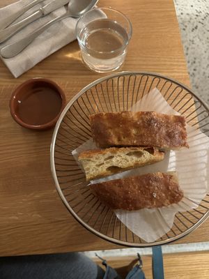 Focaccia   at V'italian in Copenhagen