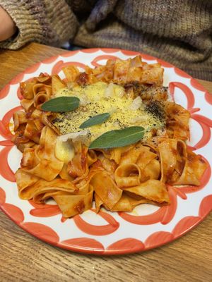 Papadelle  at V'italian in Copenhagen