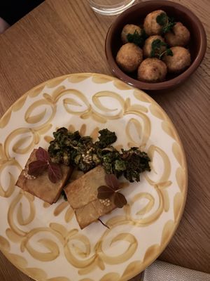 Brussel sprouts  at V'italian in Copenhagen