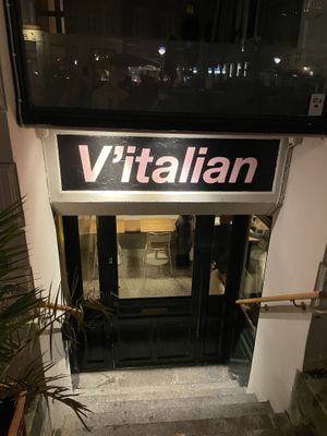 Entrance  at V'italian in Copenhagen