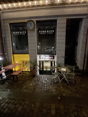 Entrance  at V'italian in Copenhagen