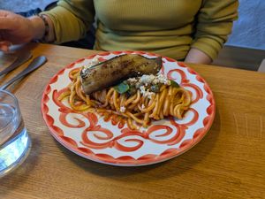 Spaghetti at V'italian in Copenhagen