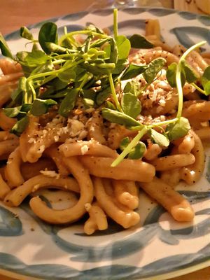 Casarecce at V'italian in Copenhagen