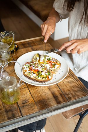 The baba ganoush sandwich is lovely😍 at Roxo Lunchcafé in Zutphen