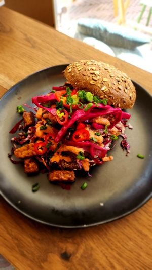 Pittig Tempehbrood at Roxo Lunchcafé in Zutphen