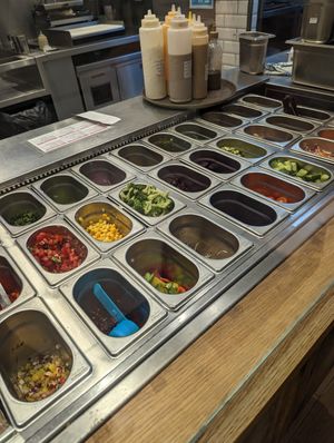 Filling station at Toss & Co in Dubai