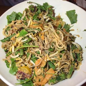 salad at Gratitude Restaurant in Munich