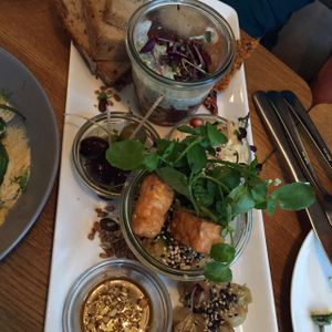 tapas at Gratitude Restaurant in Munich