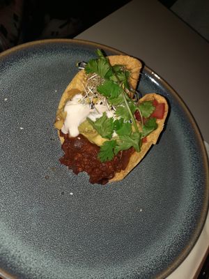 Taco at Gratitude Restaurant in Munich