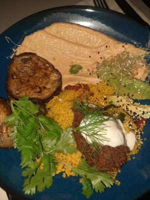 Marrakech bowl at Gratitude Restaurant in Munich