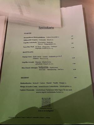   at Gratitude Restaurant in Munich