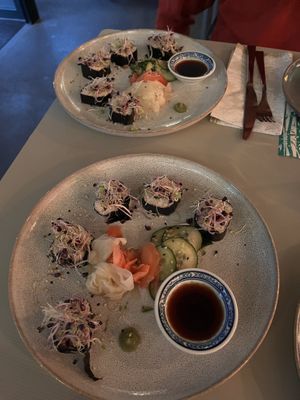 Maki di cavolfiore  at Gratitude Restaurant in Munich